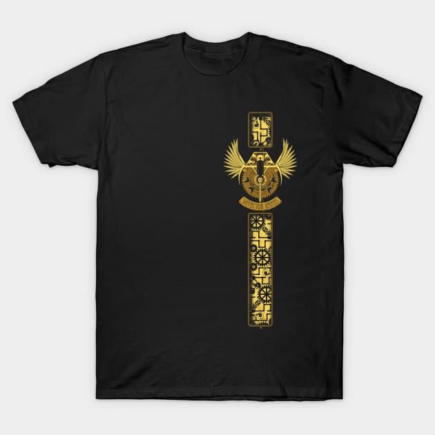 Steampunk Crest T-Shirt by BenBates